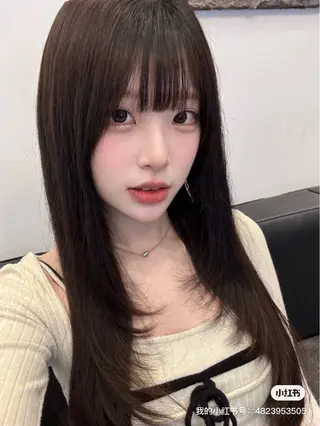 ロング 韓国✖️網紅🖤 パーマYURIYAのヘアスタイル