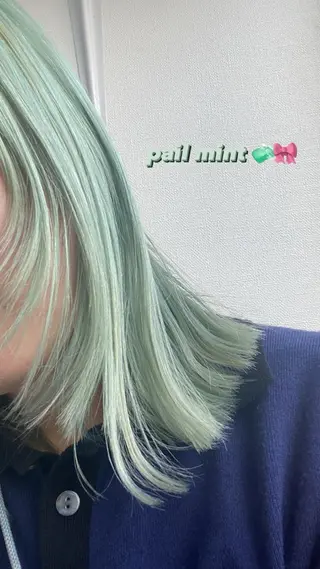 ミディアム hina💟 透明感カラーのヘアスタイル