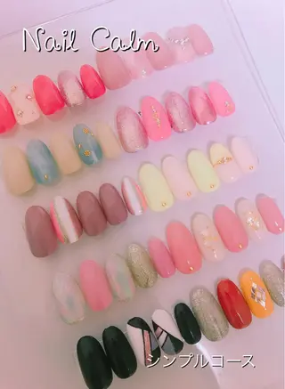 ネイル プライベートサロン Calmのネイルデザイン