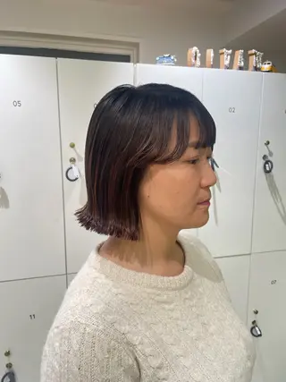 ショート 暖色カラー/レイヤー スタイル みはる🌙のヘアスタイル
