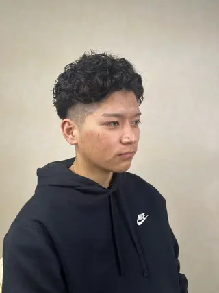 ショート パーマ メンズ メンズ特化✨パーマス タイル大得意安田海斗のヘアスタイル