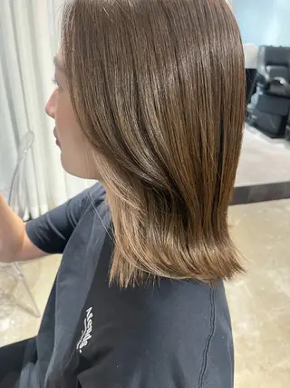 セミロング ✽透明感ｶﾗｰ ✽ 🍆那須ももこ🍑のヘアスタイル