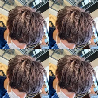 カラー 神山 大樹✂︎宇都宮江曽島のヘアスタイル