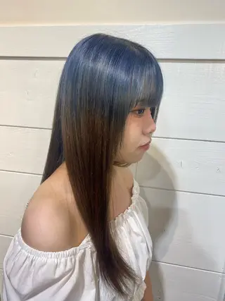 カラー 平塚 遥菜のヘアスタイル