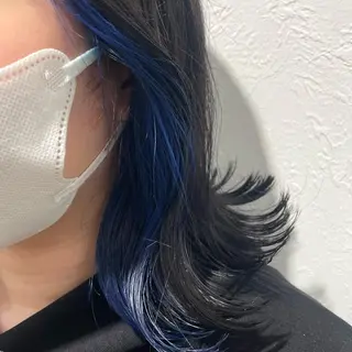 ミディアム カラー shiho .のヘアスタイル
