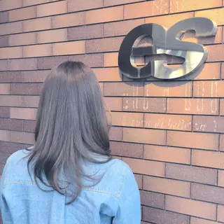 ミディアム カラー 坂元 智信のヘアスタイル