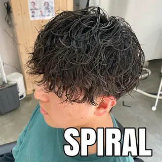 ショート パーマ メンズ 💈メンズパーマ💈 ナカザワ リョウのヘアスタイル