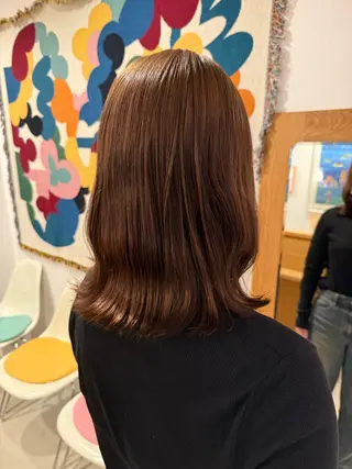 ミディアム 山口 ゆいのヘアスタイル