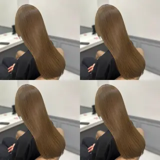 ロング カラー ✨縮毛矯正✖︎顔周り レイヤー✨ナカムラのヘアスタイル
