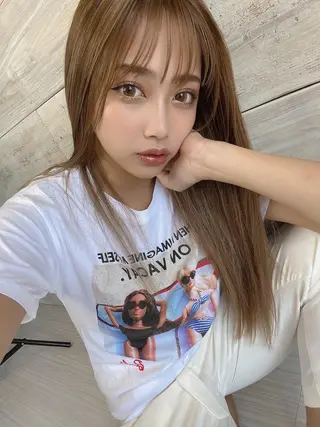 ロング ○HITOMI ○のヘアスタイル