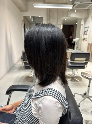 ミディアム 横浜/メンズ特化/ Farbe/田中颯斗のヘアスタイル