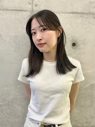 ミディアム YUIMARL岡山店 YUNOKA🦋🫧のヘアスタイル