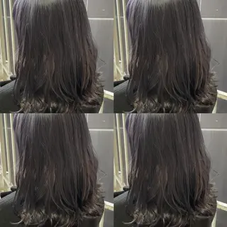 ミディアム カラー Minami. 🩵 再現性特化ヘアのヘアスタイル