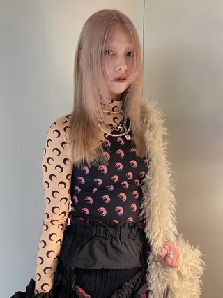 セミロング カラー 似合わせヘア 🪶remiのヘアスタイル