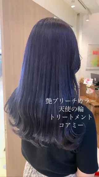ロング カラー 似合わせカラー/艶 髪質改善/ヨシザキのヘアスタイル