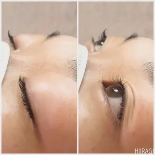 マツエク・マツパ 美容室 HIIRAGIのマツエク・マツパデザイン