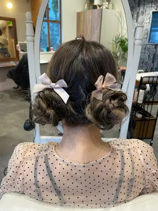 ヘアアレンジ 中尾 真菜のヘアスタイル