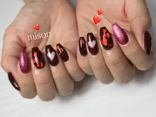 ネイル mison 安形友花のネイルデザイン