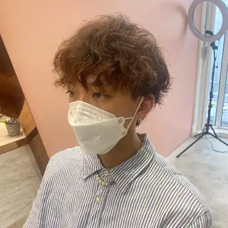 パーマ メンズ 韓国・網紅style 🦋HONOKA🦋のヘアスタイル