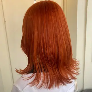 ミディアム カラー misa🫧ナチュラ ル縮毛矯正/髪質改善のヘアスタイル