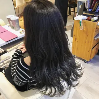 ロング カラー ヘアアレンジ 金子 富士のヘアスタイル