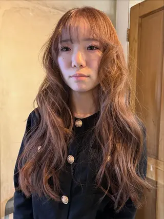 ロング カラー shoji༄ mikuのヘアスタイル