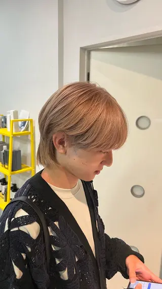 ショート カラー メンズ カラー特化美容師 💎EIKI💎のヘアスタイル
