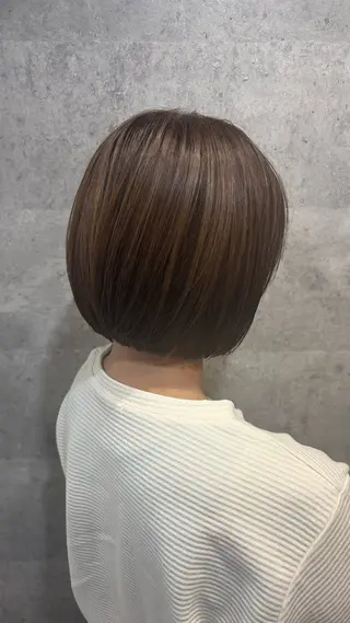 ショート カラー 🐘おおうちみお🐘 /🍎暖色カラー🌸のヘアスタイル