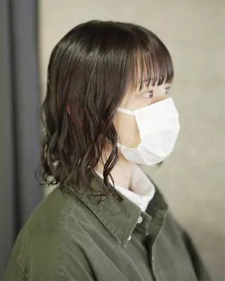 パーマ ボブパーマコテ巻き風 パーマNo1深江秀平のヘアスタイル