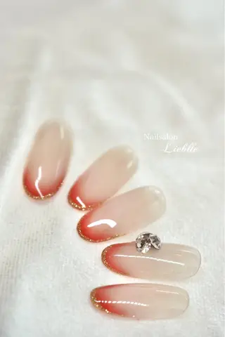 ロング カラー ネイル Nail salon Lieblleのネイルデザイン