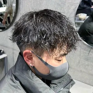 ショート パーマ メンズ 藤井優大 店舗異動しましたのその他イメージ