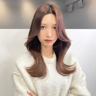 ロング カラー 🦋韓国系指名No1 店長/圓山 祐也🦋のヘアスタイル