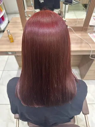 ミディアム カラー ‪❥ブリーチ💗 MIKUのヘアスタイル