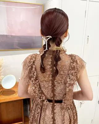 セミロング 遠藤 眞実のヘアスタイル