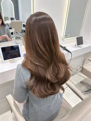 ロング カラー IVE jukuのヘアスタイル