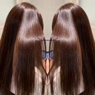 カラー 髪質改善トリート メント/川田のヘアスタイル