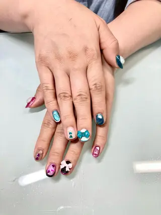 カラー ネイル Henna nailのネイルデザイン