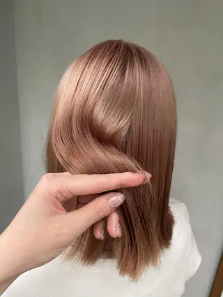 ミディアム カラー ENIF ヤマグチアツコのヘアスタイル