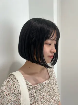 ショート カラー 愛結 暖色カラー🎀🩰のヘアスタイル