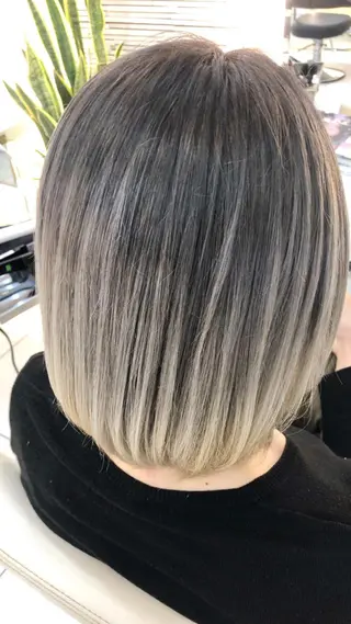 ショート カラー ヘアアレンジ 髪質改善/美髪矯 正ヤマモトハルキのヘアスタイル