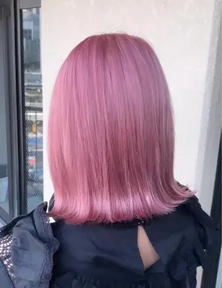 ショート カラー 🌈艶ハイトーン🌈 心を込めます🤝涼介のヘアスタイル