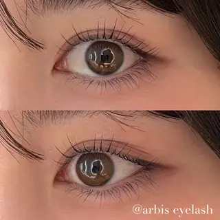 マツエク・マツパ arbis 長沼🫧🪽のマツエク・マツパデザイン