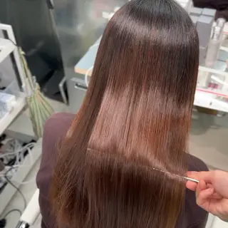 セミロング 髪質改善専門店QOLU【クゥオル】所属・広がり・パサつき改善 /ツヤ美髪/こうたのヘアスタイル