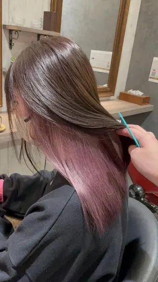 ミディアム カラー Wataru 髪質改善カラー💎のヘアスタイル