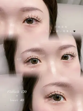 マツエク・マツパ 𝐀𝐧𝐧𝐚 /ELMO eyeのマツエク・マツパデザイン