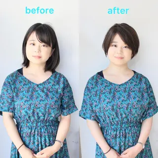 ショート 河野 薫のヘアスタイル