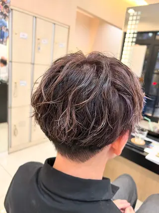 ショート パーマ メンズ リリー /Men's/パーマのヘアスタイル