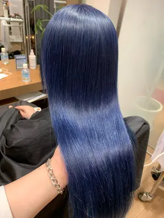 ロング カラー 薄田 珠美のヘアスタイル