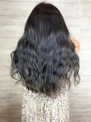 ロング カラー 小池 穂果/ 府中のヘアスタイル