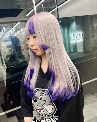 ロング カラー カラー系/カット特化 🟠オオタキマサシのヘアスタイル